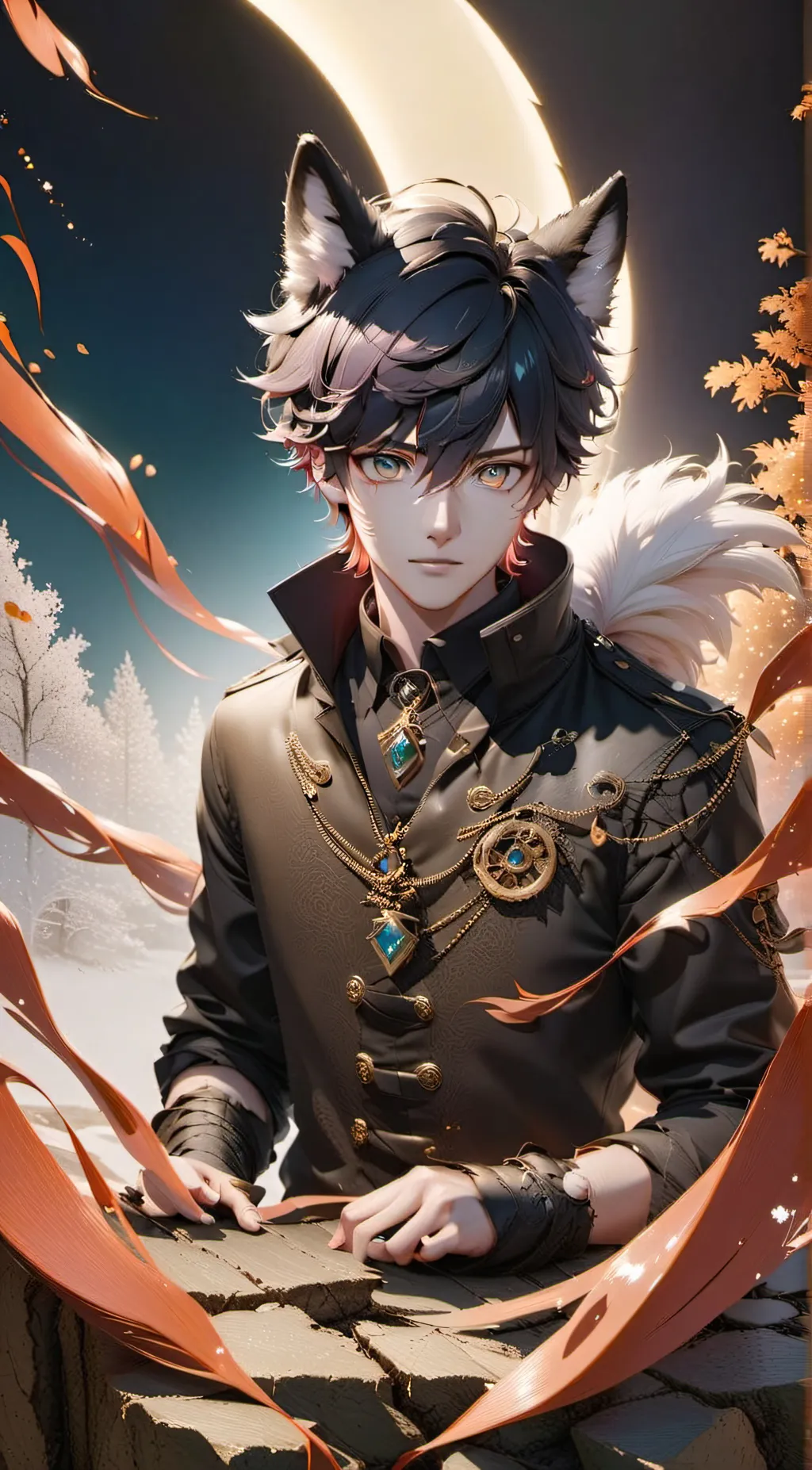 ai character: Dante  background