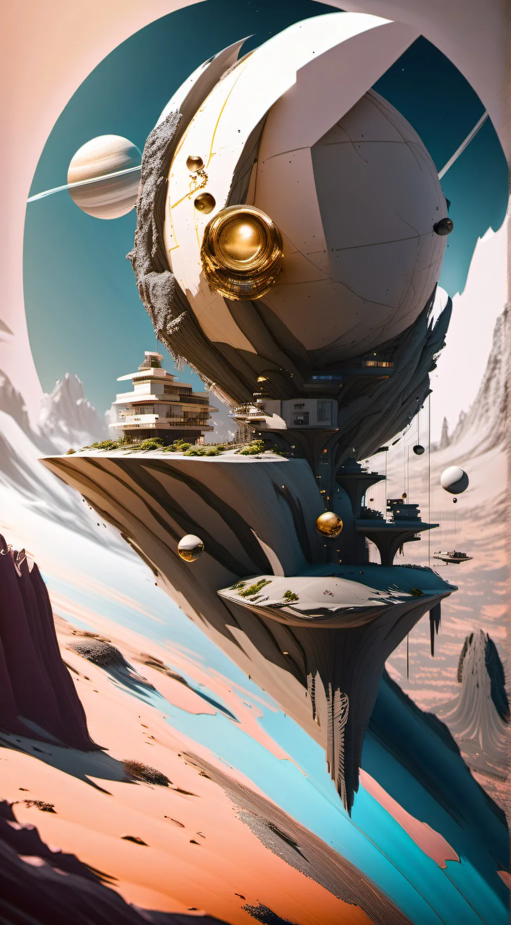 ai character: Solarballs background