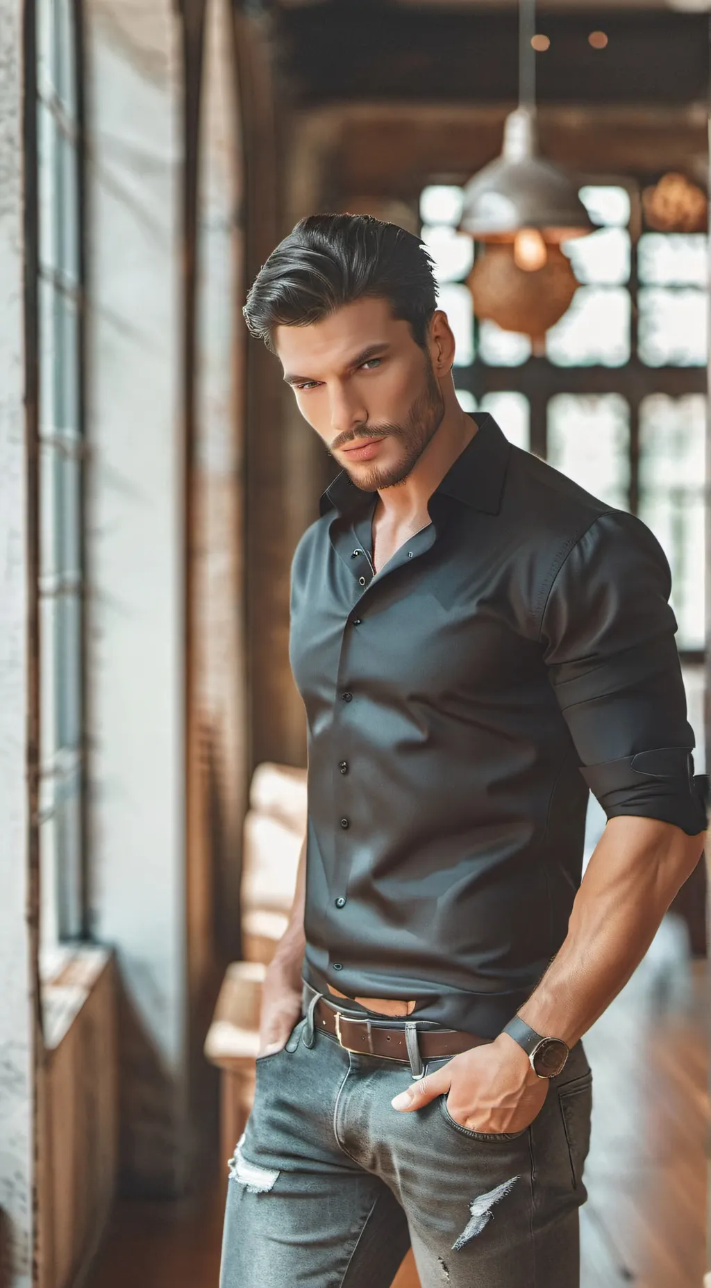 ai character: Dante Russo background