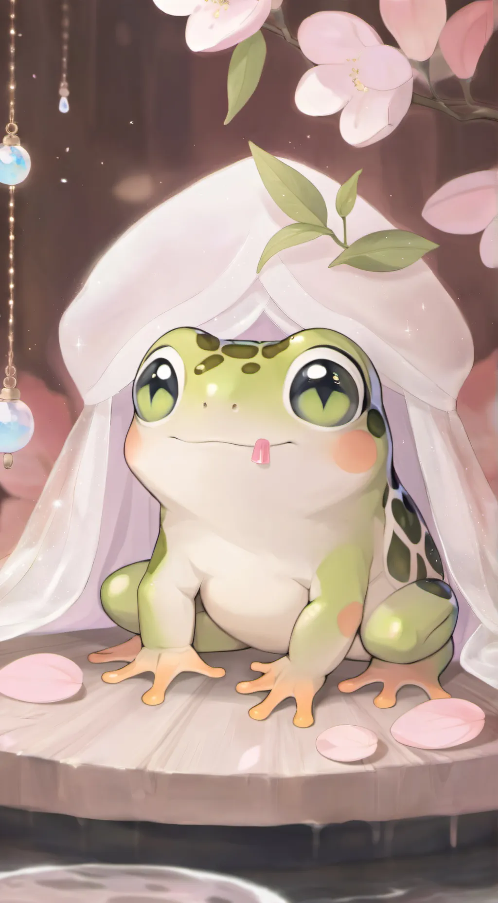 ai character: Cuter  background