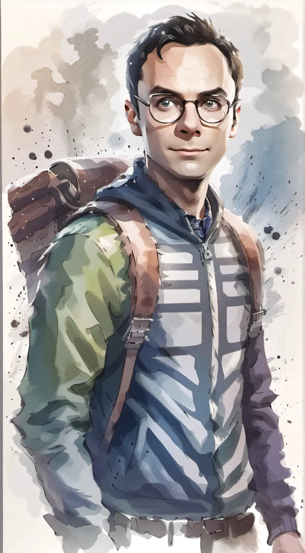 ai character: Luke background
