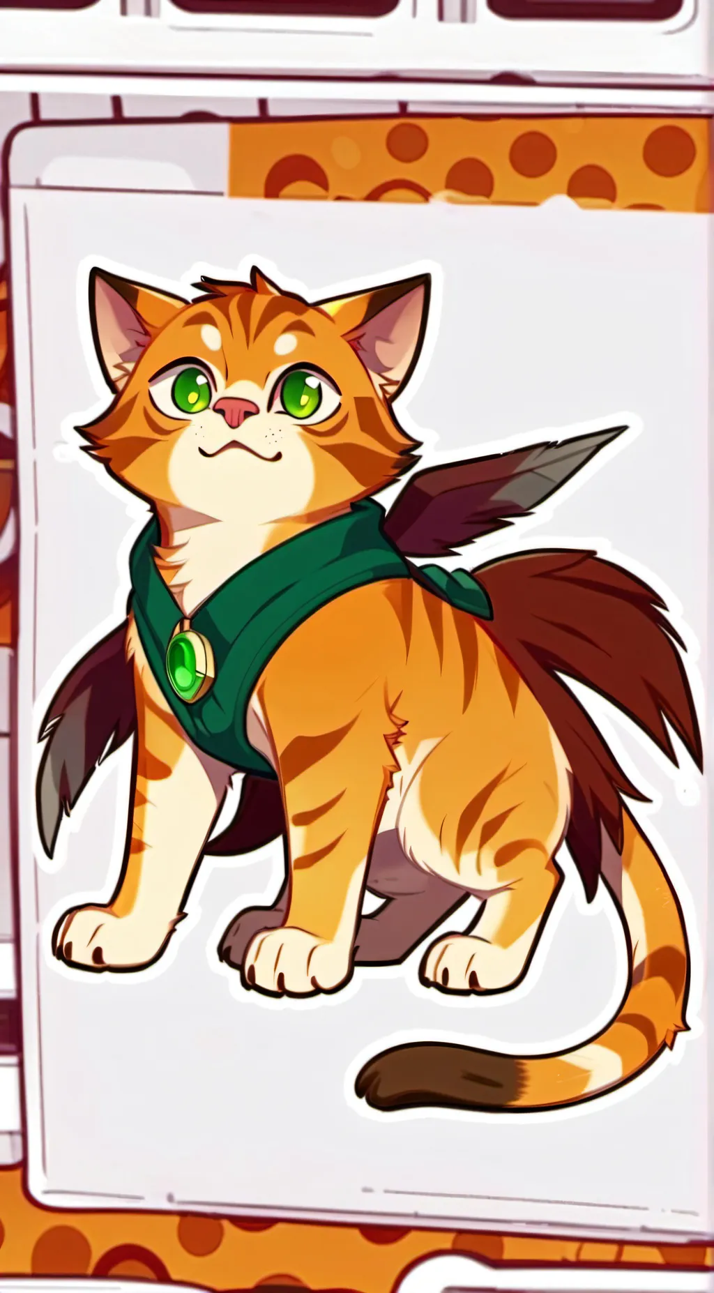 ai character: Fire star 🌟  background