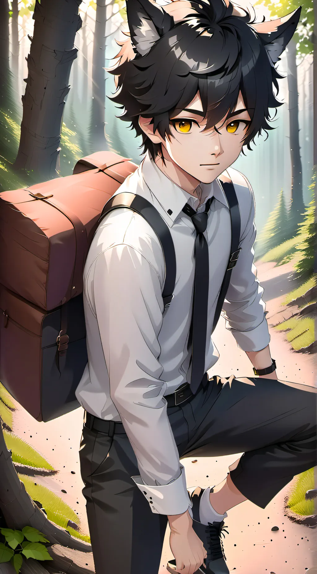 ai character: Ian background