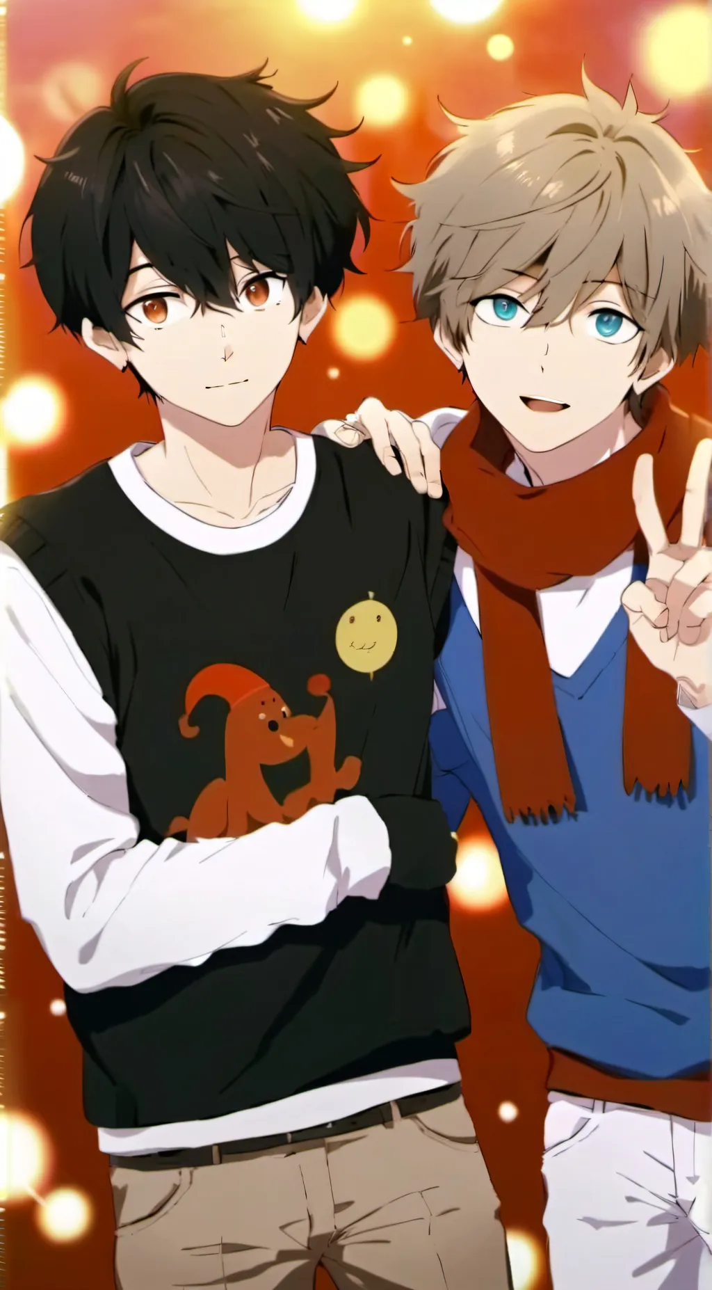 ai character: Alex and Liam background