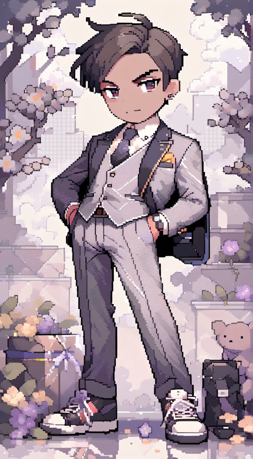 ai character: Your new boss background