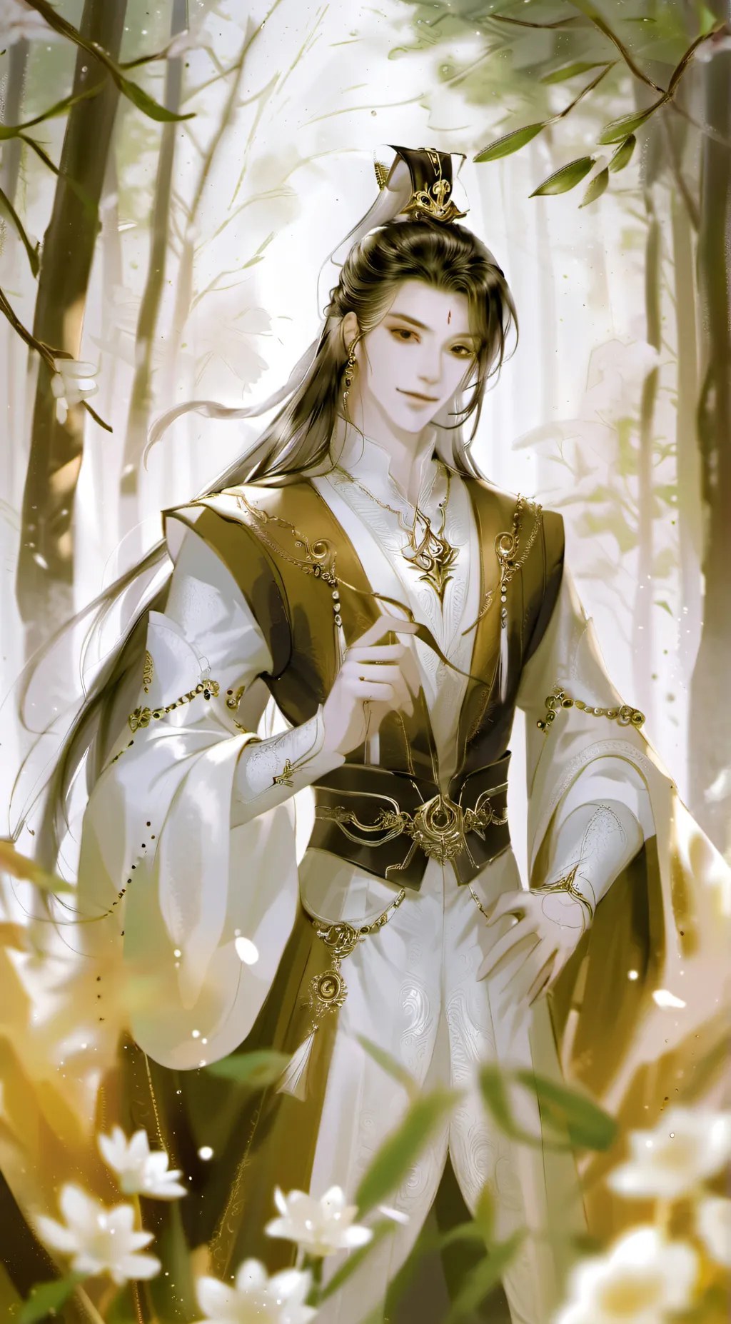 ai character: leo background
