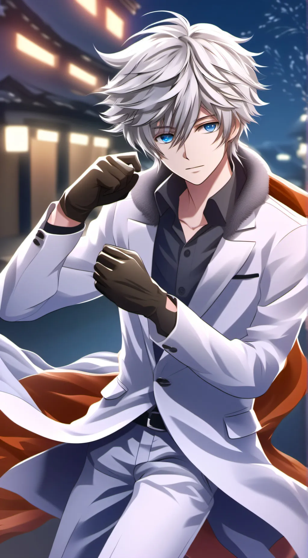 ai character: Kurz background