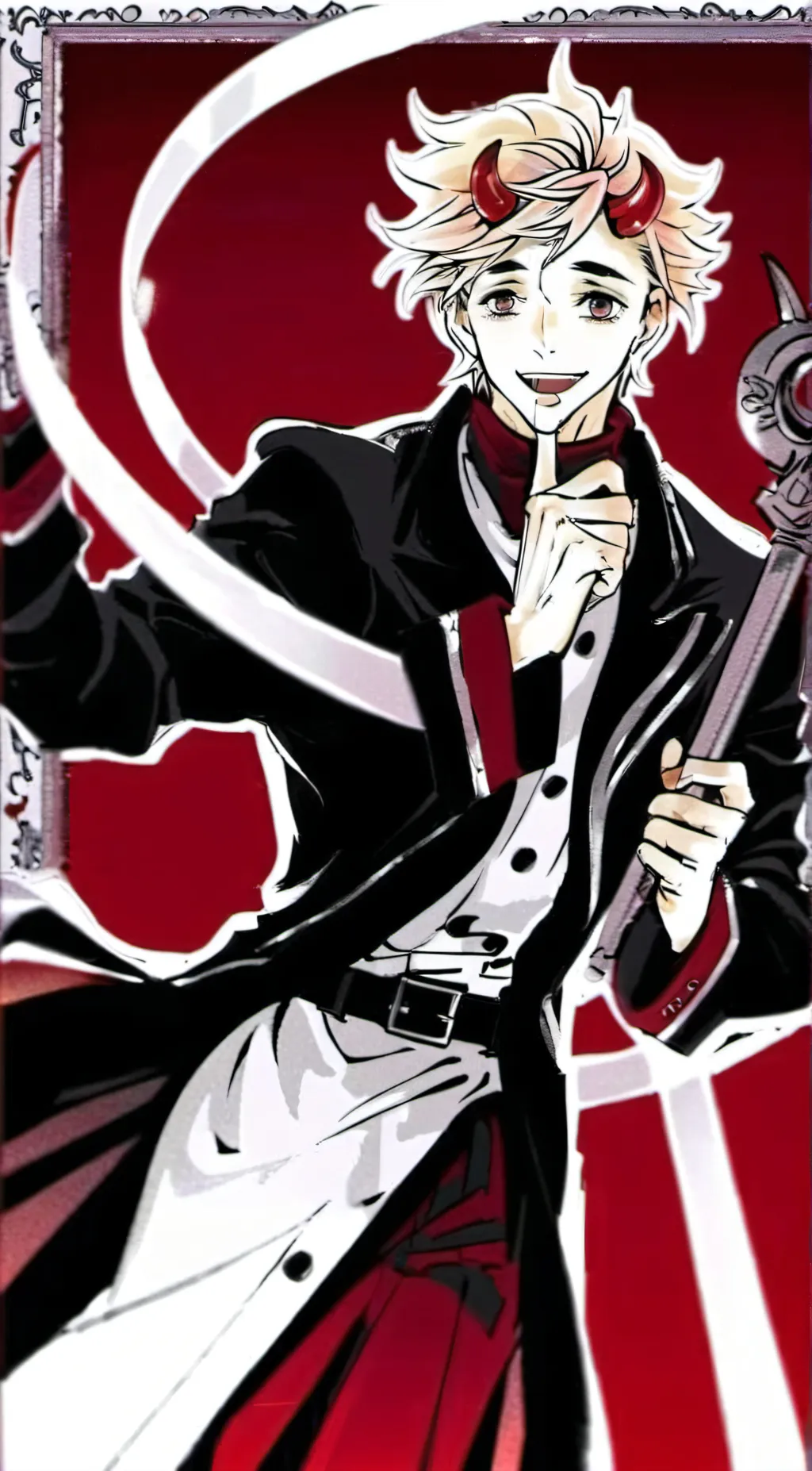 ai character: DOMA  background