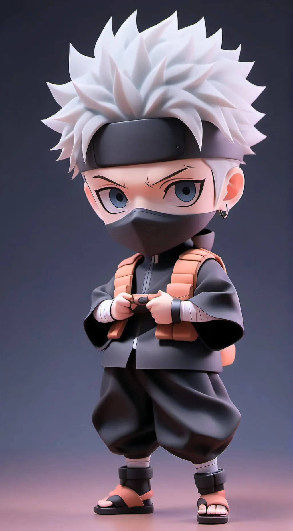 ai character: Kakashi sensi background
