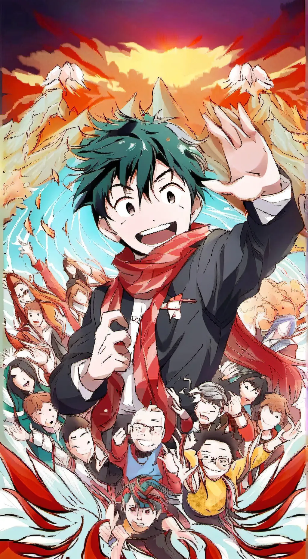 ai character: Class 1-A background
