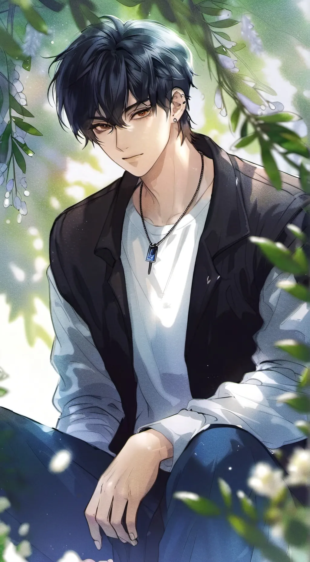 ai character: Asher background