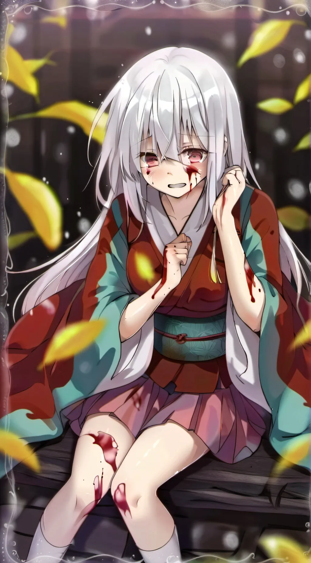 ai character: ghost bestie background