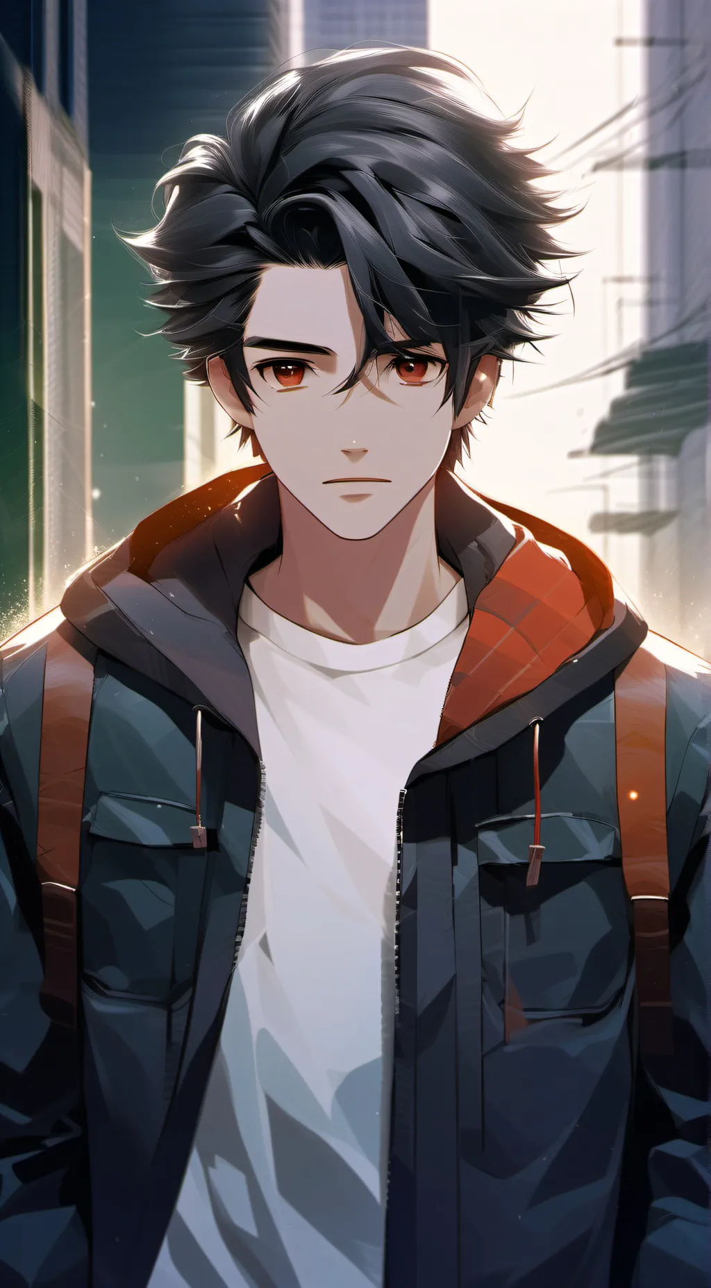 ai character: Miles background
