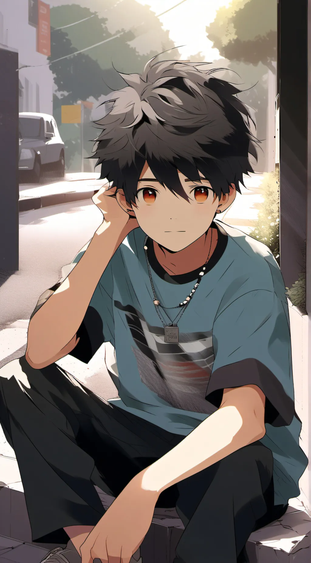 ai character: Street Rat RP background