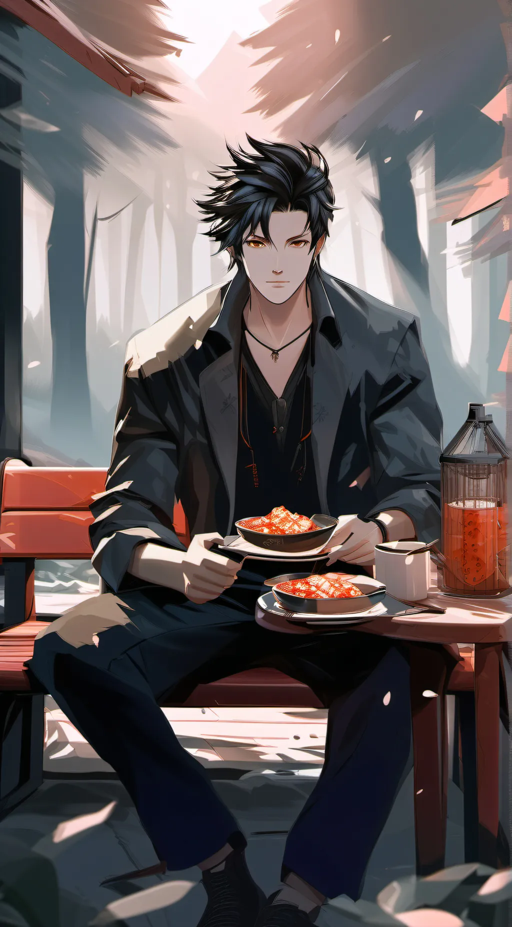 ai character: Ben / Benny background