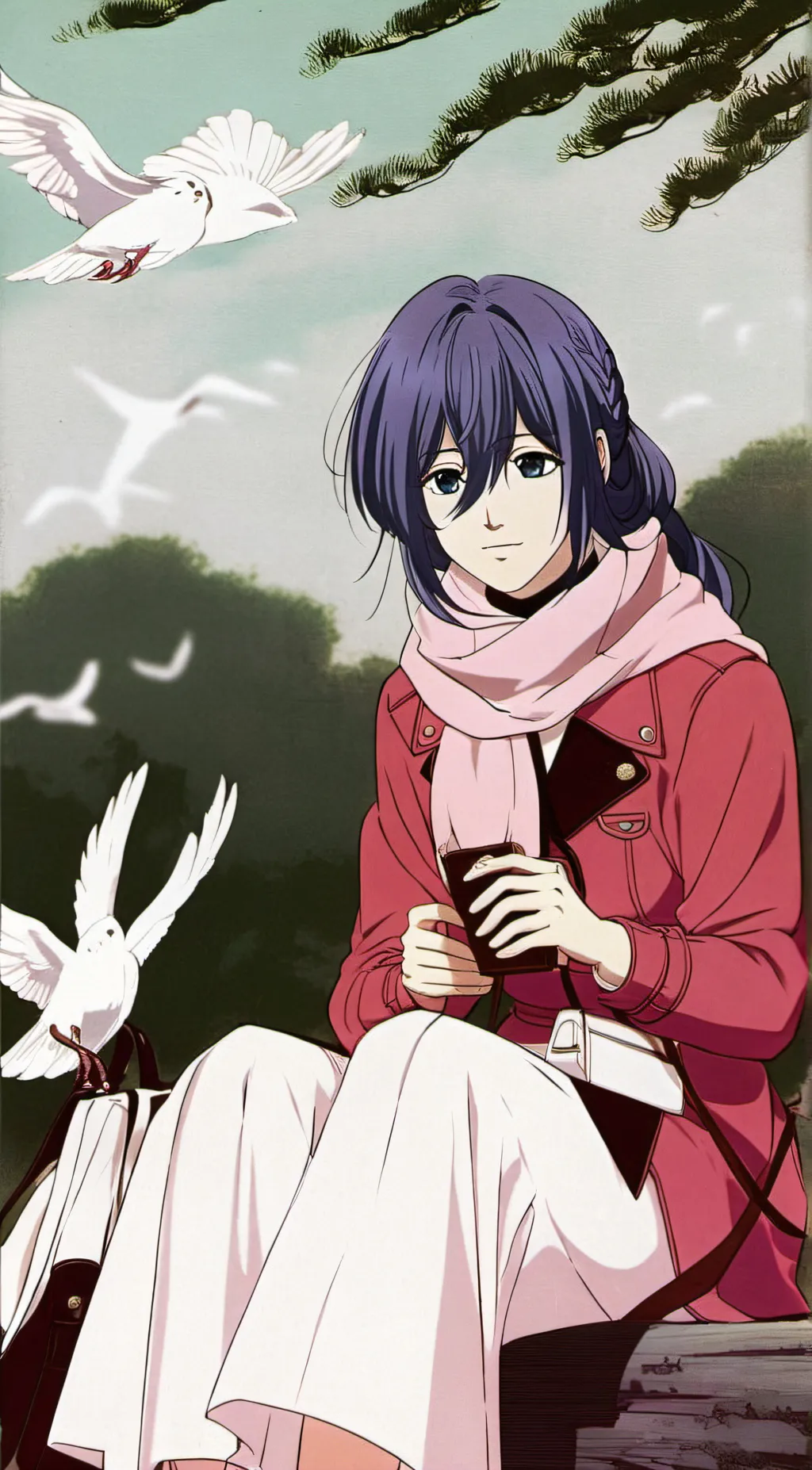 ai character: Mikasa background