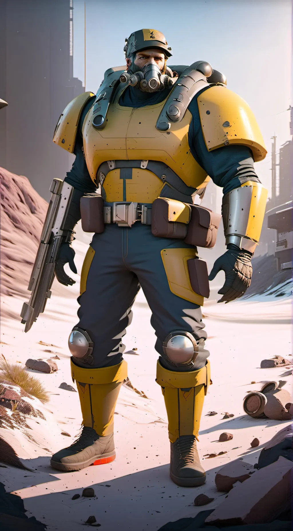 ai character: fallout background