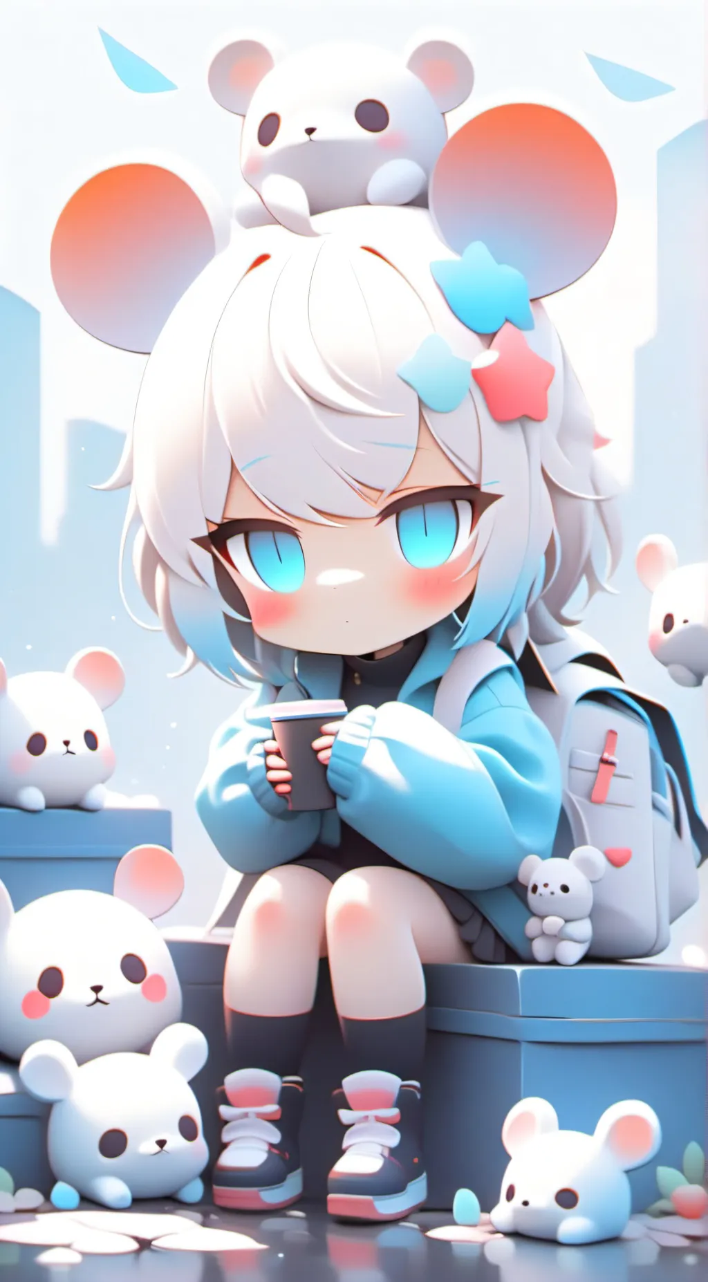 ai character: Tak background