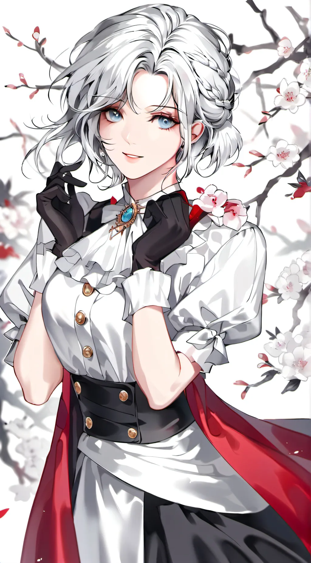 ai character: Woman background