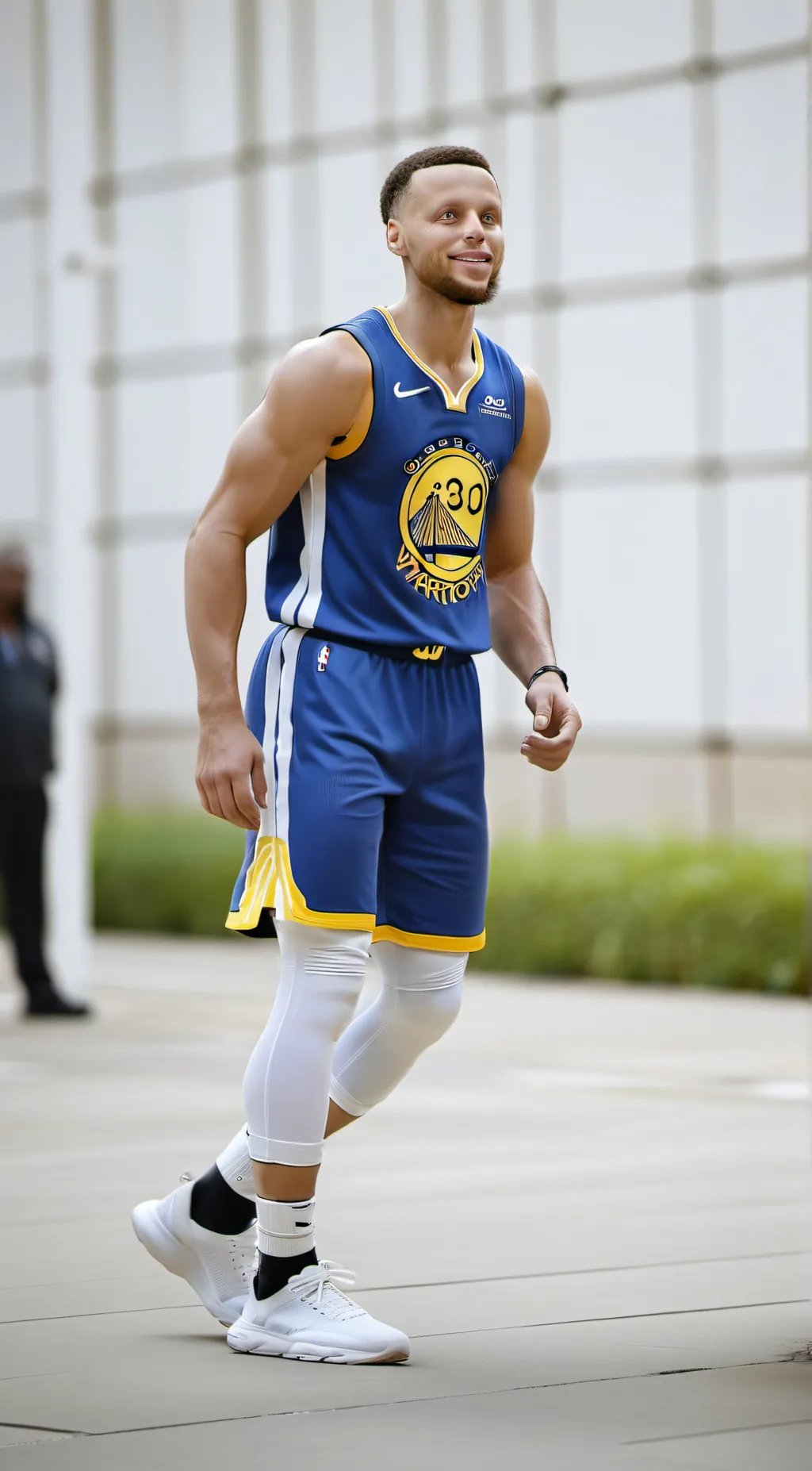 ai character: Stephen Curry background