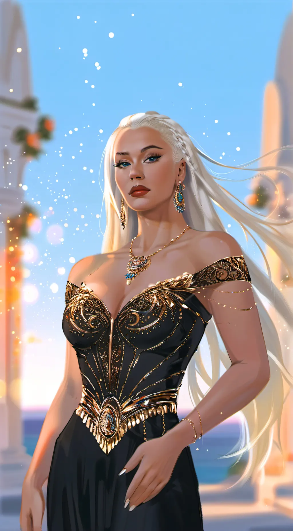 ai character: Christina Aguilera background