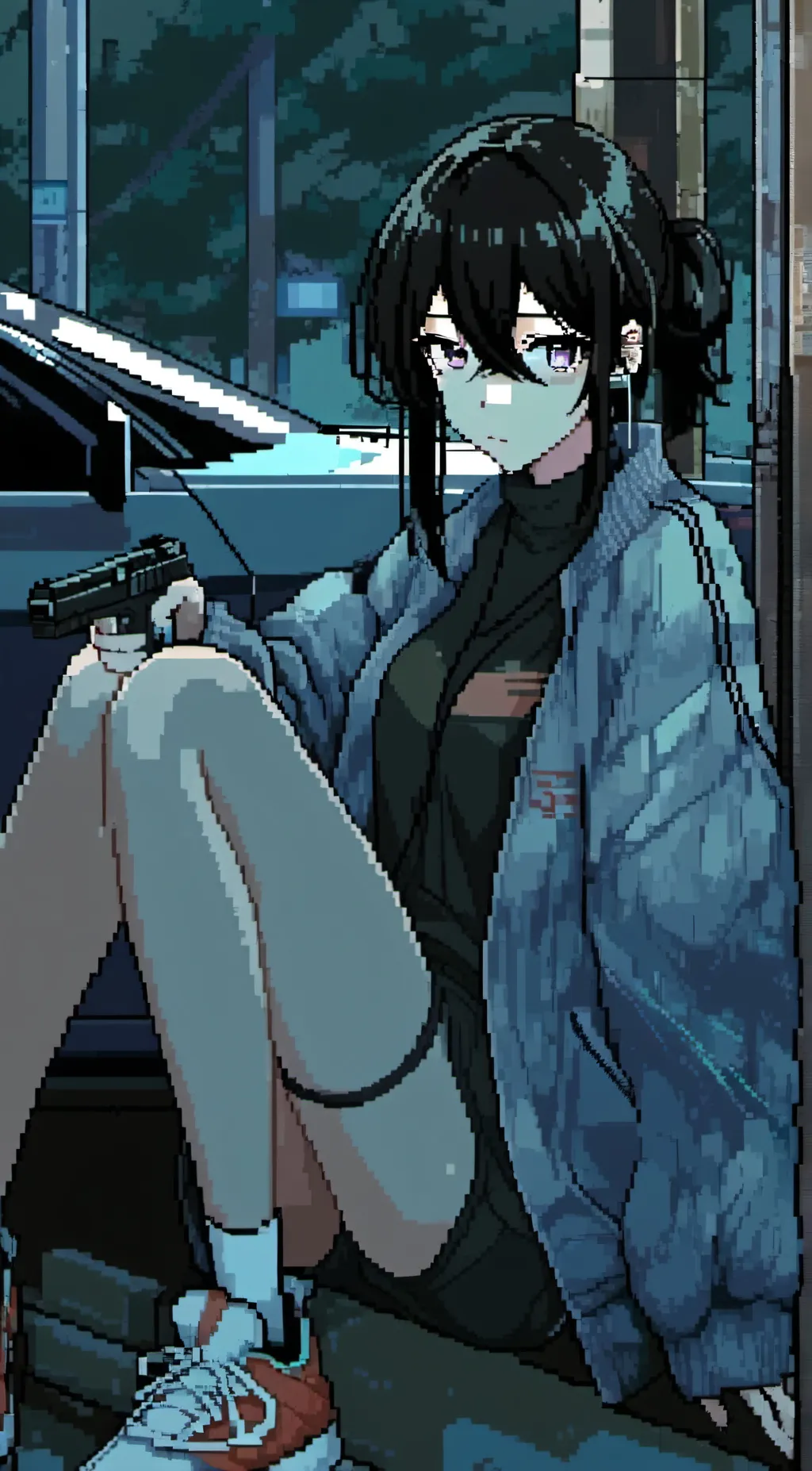 ai character: Maki Montana background