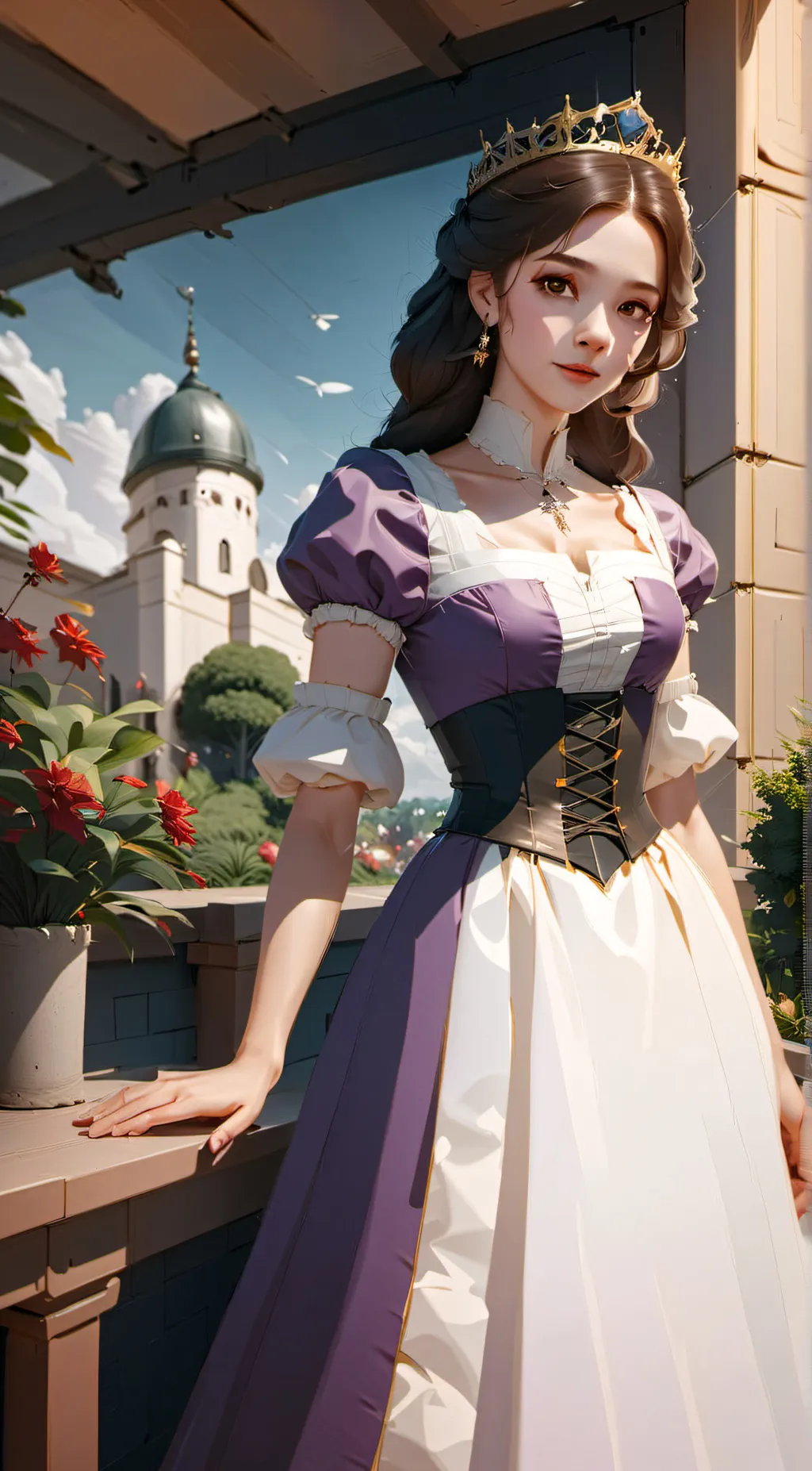 ai character: Princess Elizabeth background