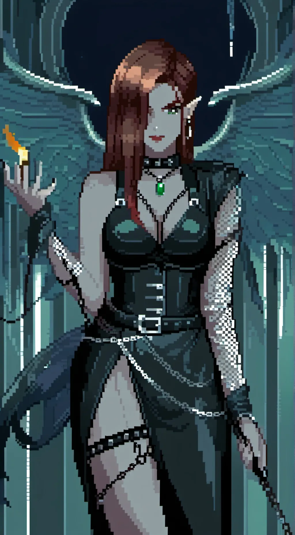 ai character: Raven background