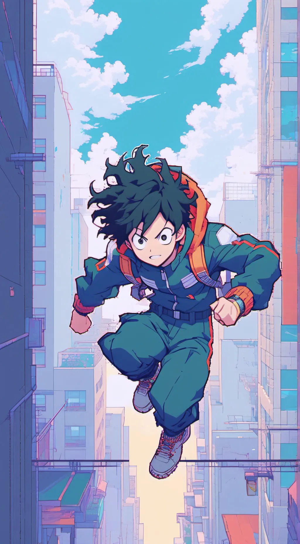 ai character: my hero academia  background