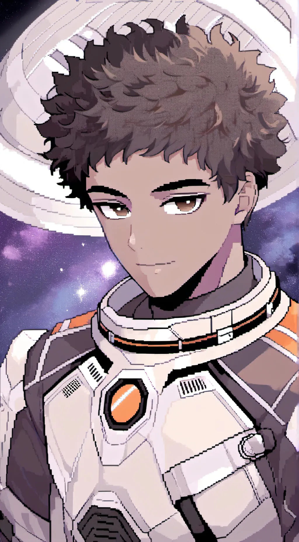 ai character: Orange [Scientist] background