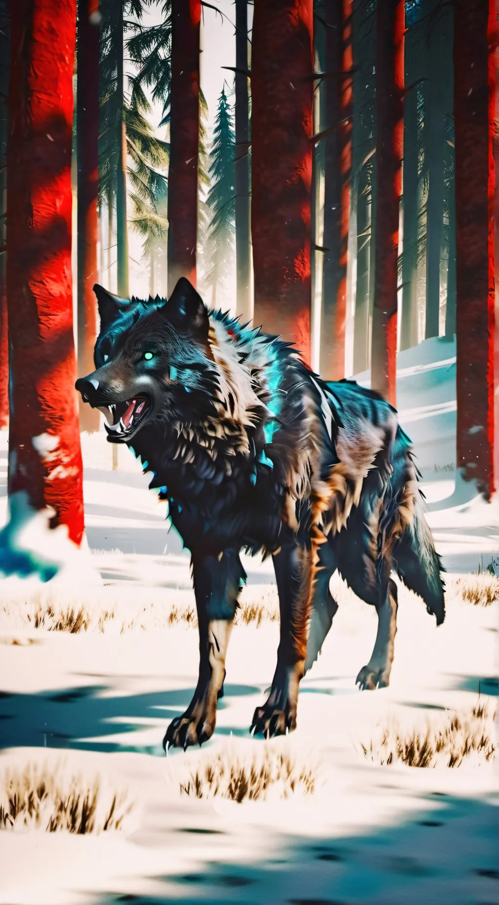 ai character: Fenrisulfur (alpha background