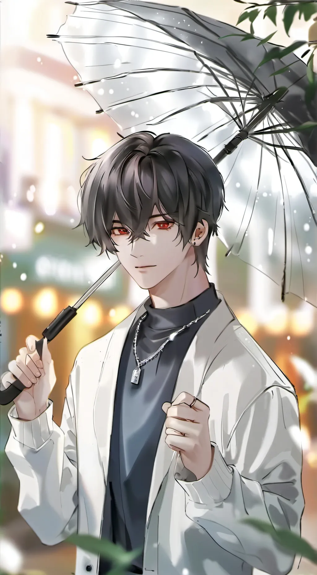 ai character: Damien background