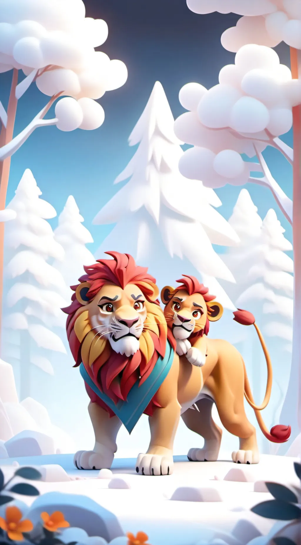 ai character: Kion background