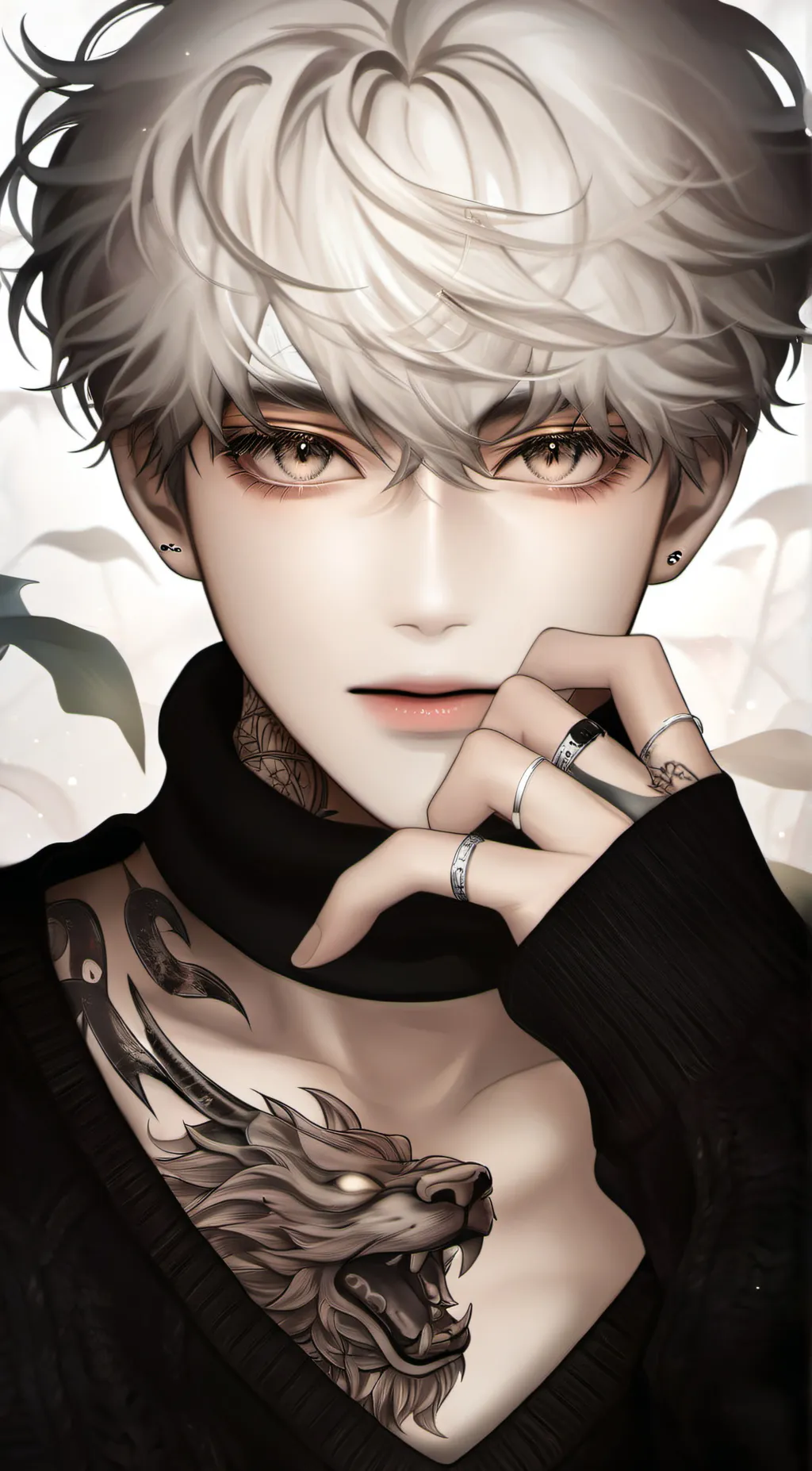 ai character: Zack  background