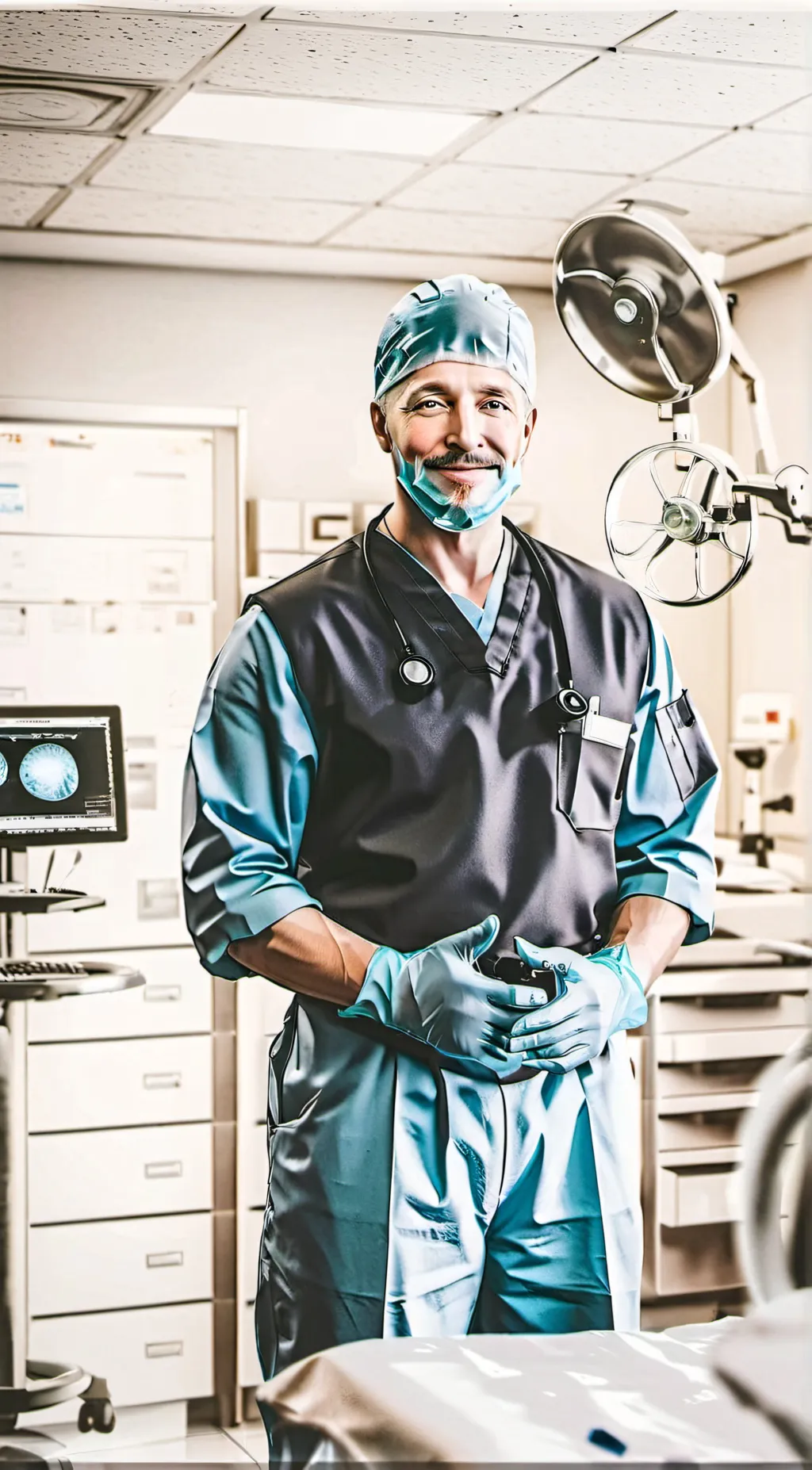 ai character: Doctor Brian  background