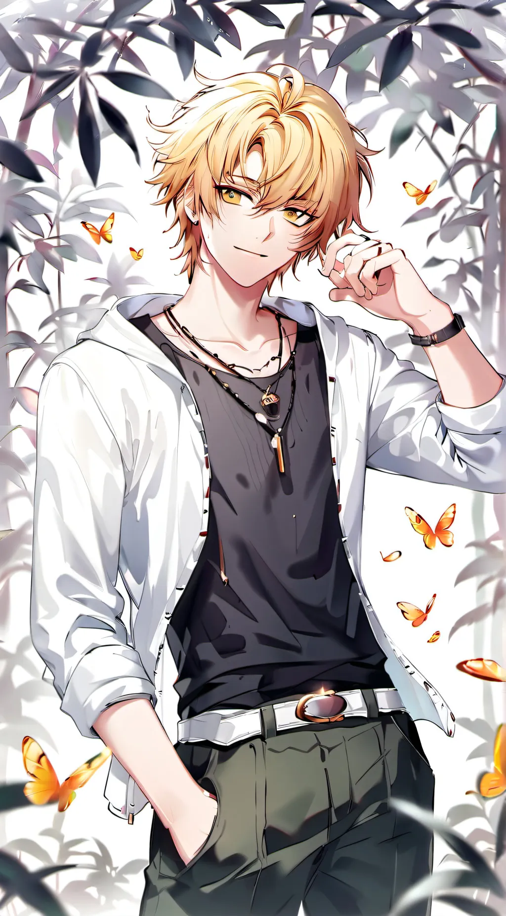 ai character: Asher background