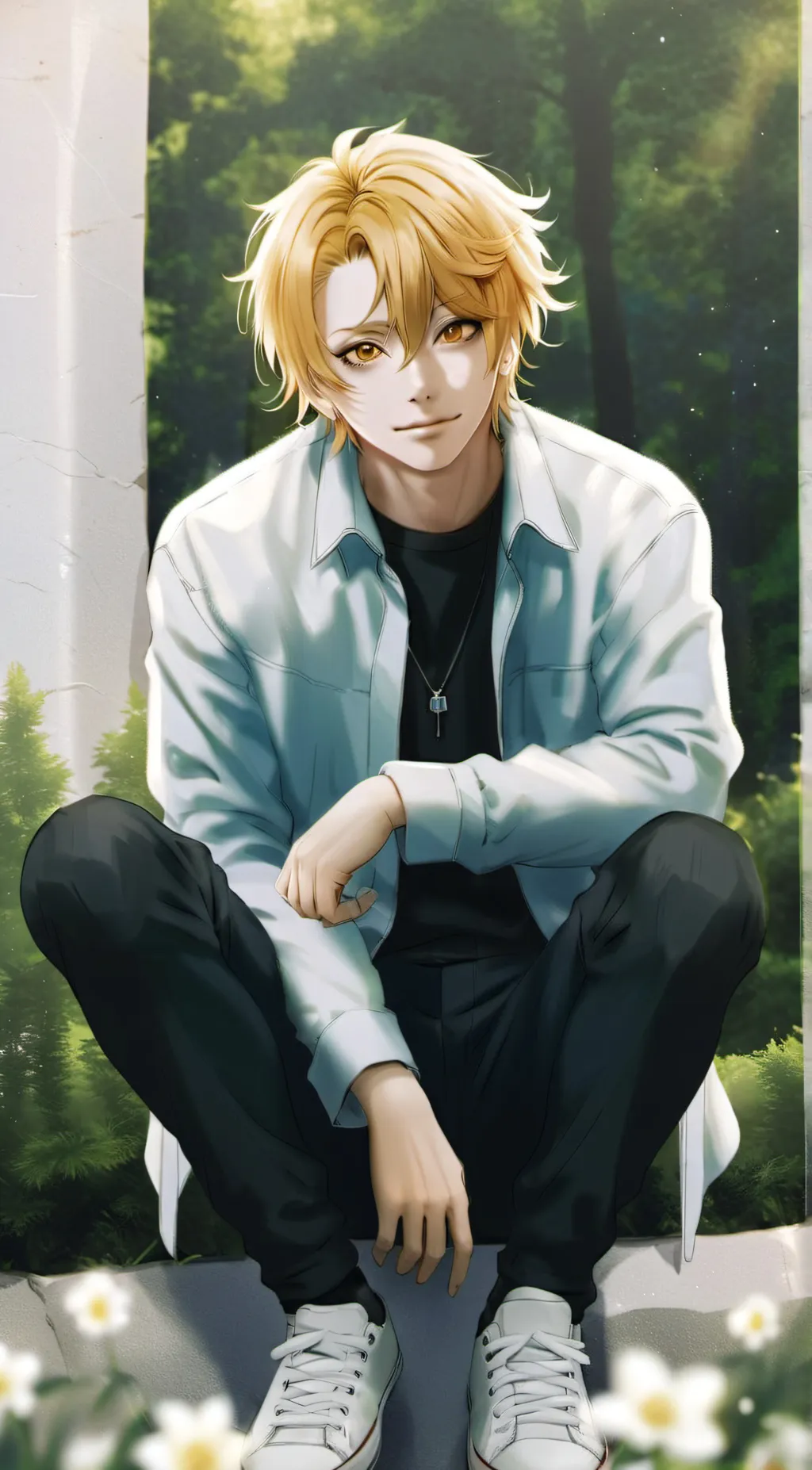 ai character: ✨DENKI kaminari✨ background