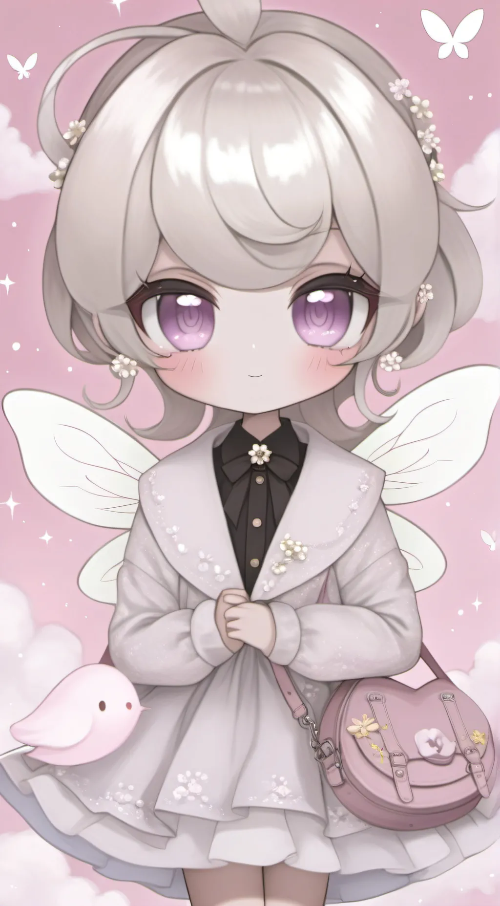 ai character: fairy background