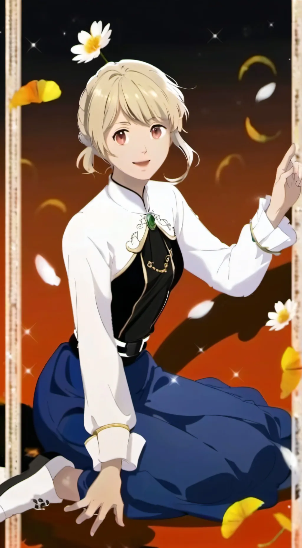 ai character: penny morris  background