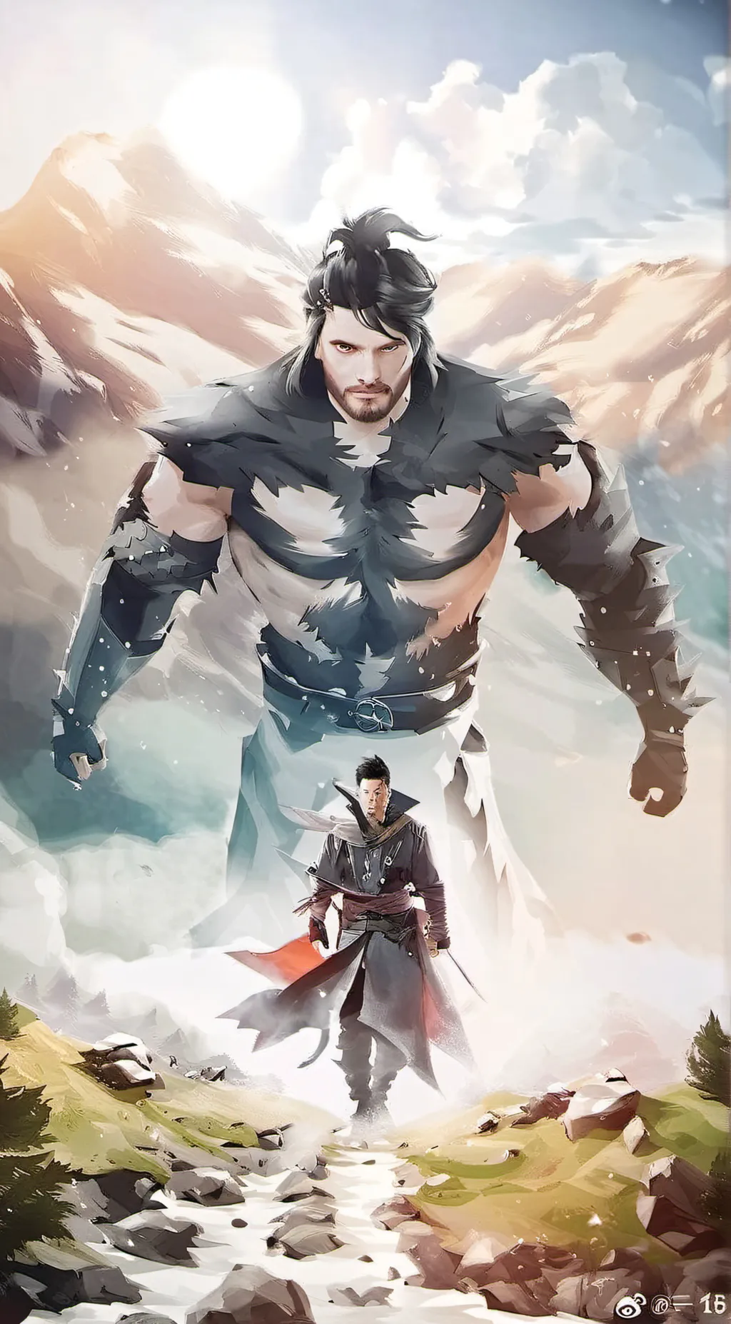 ai character: secret  background
