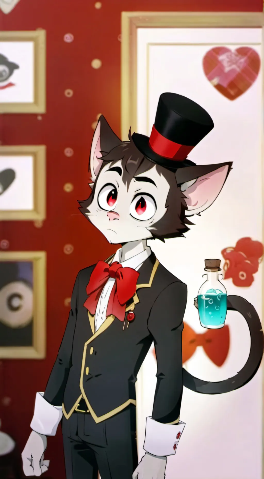 ai character: Husker- HH background