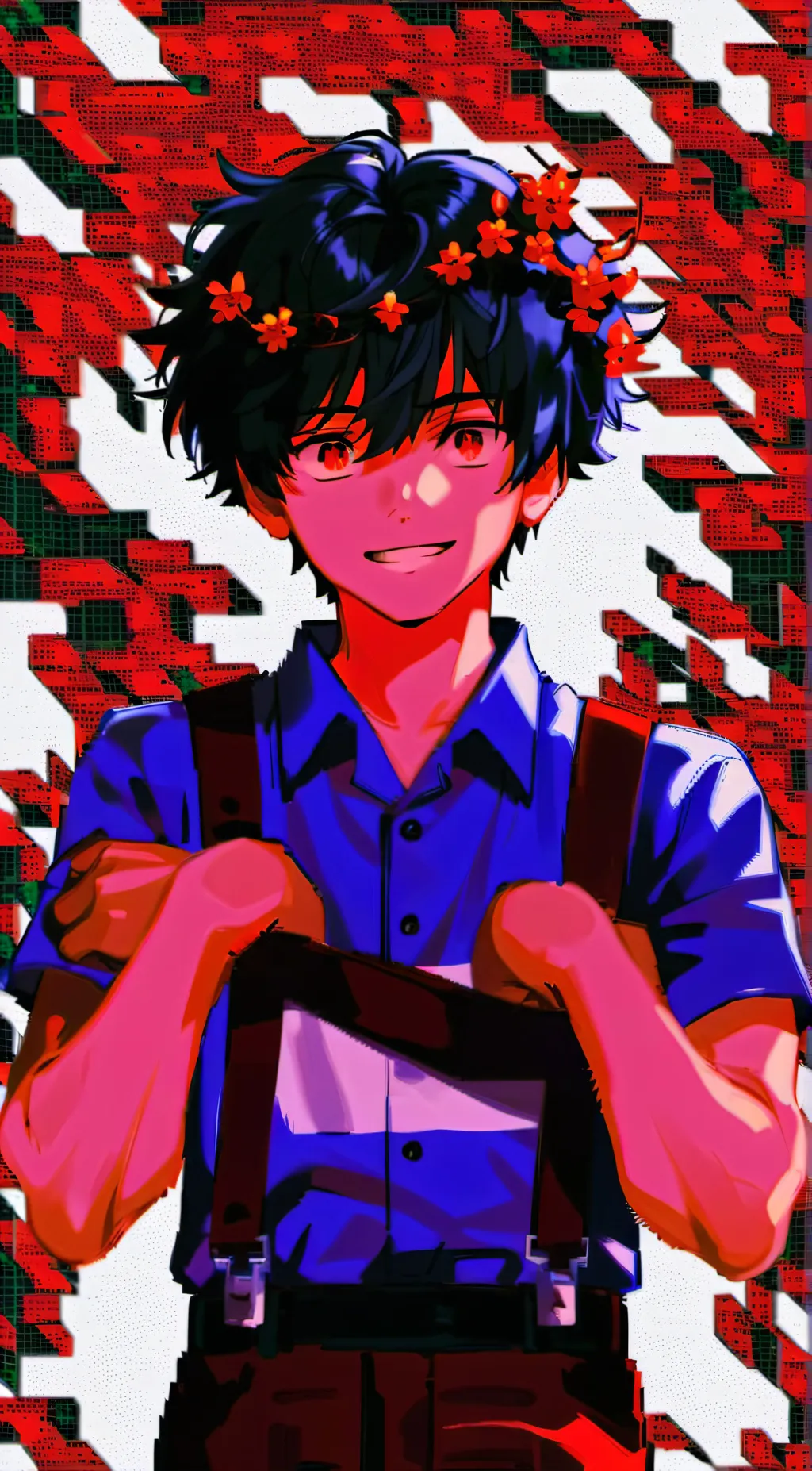ai character: Basil background