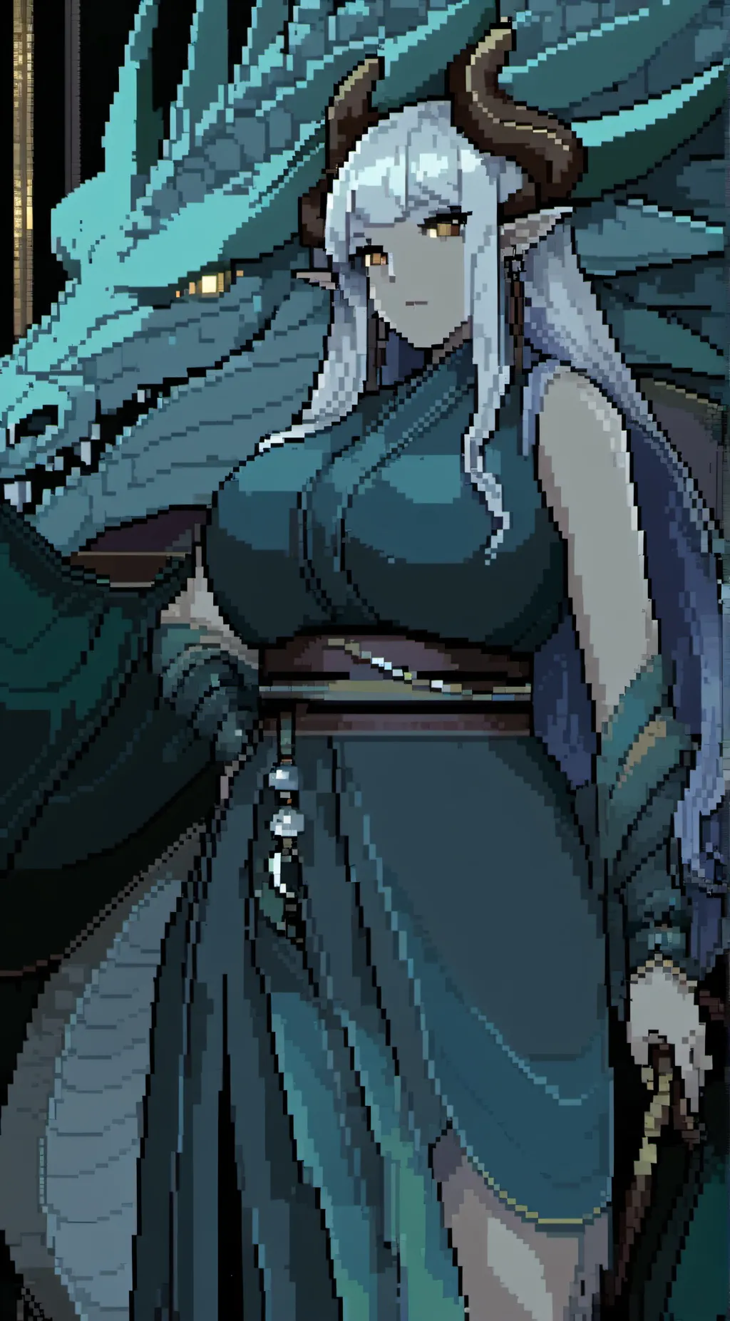 ai character: Astella  background