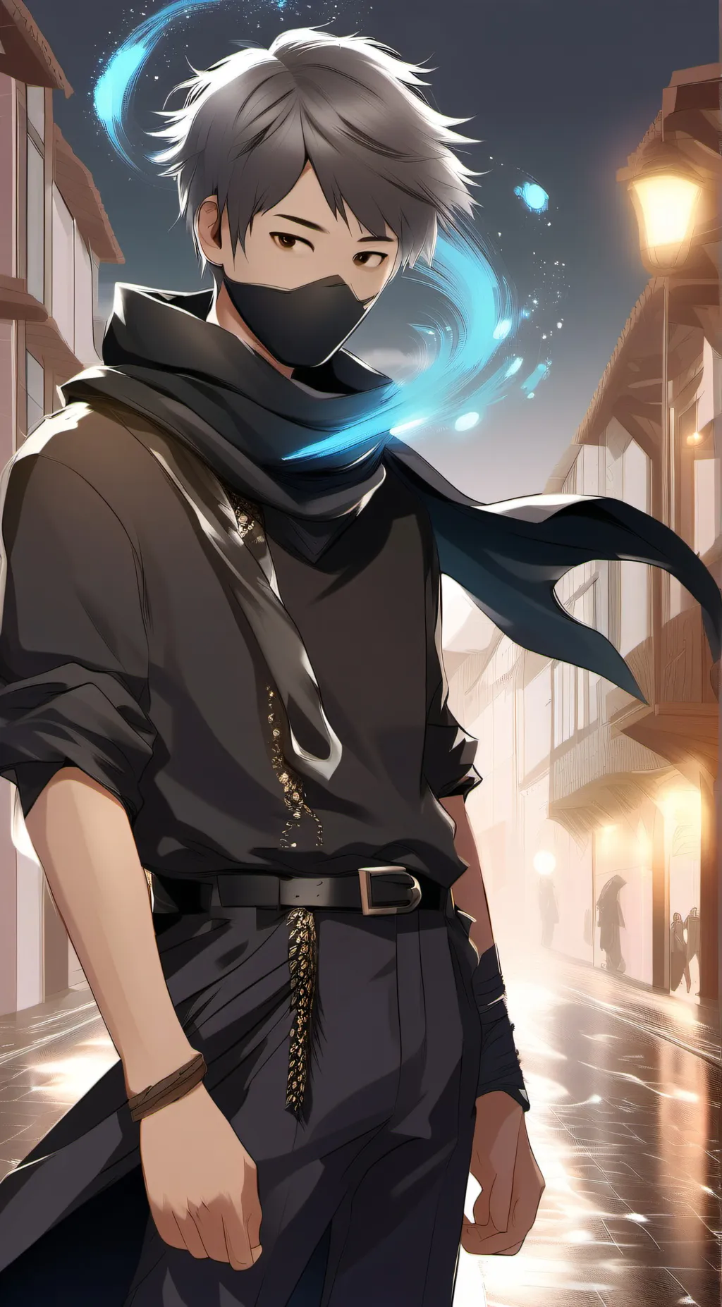 ai character: Leonardo background