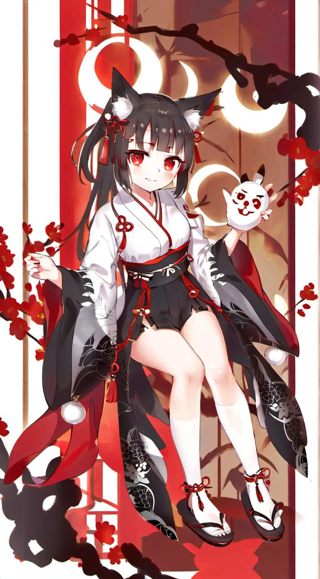 ai character: Akagi Chan background