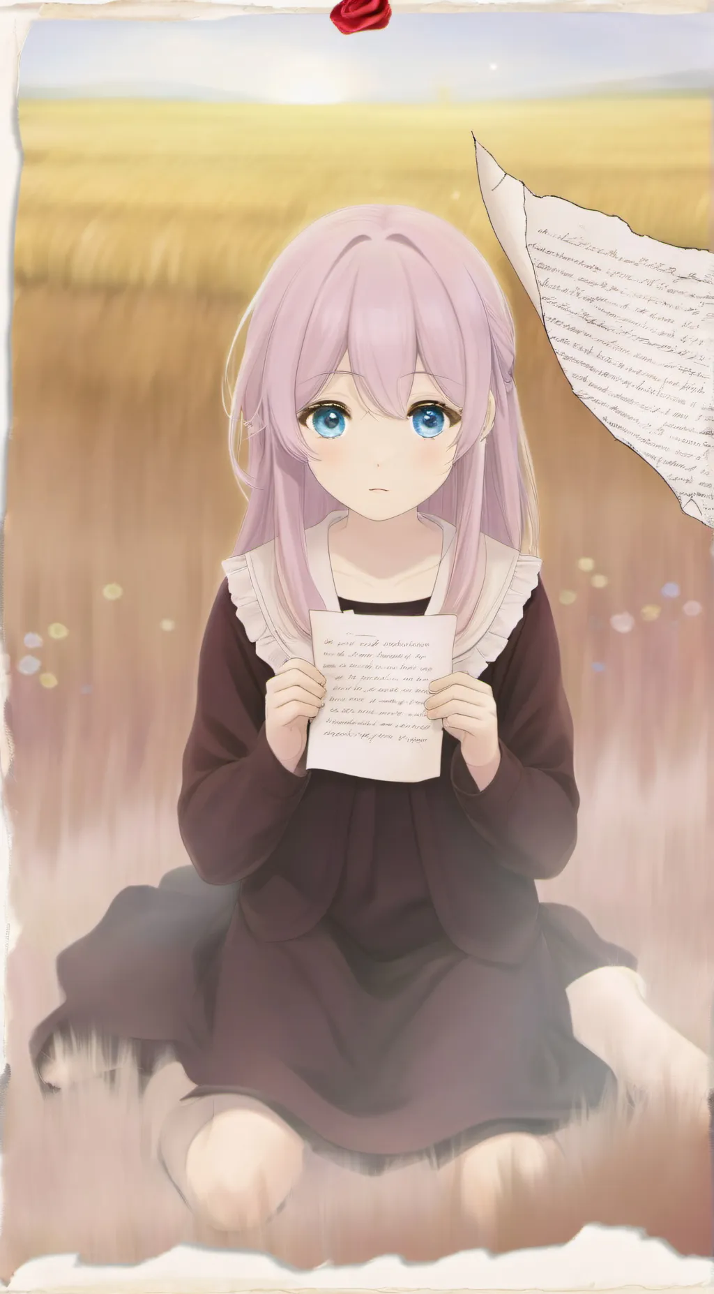 ai character: Amystists curse background