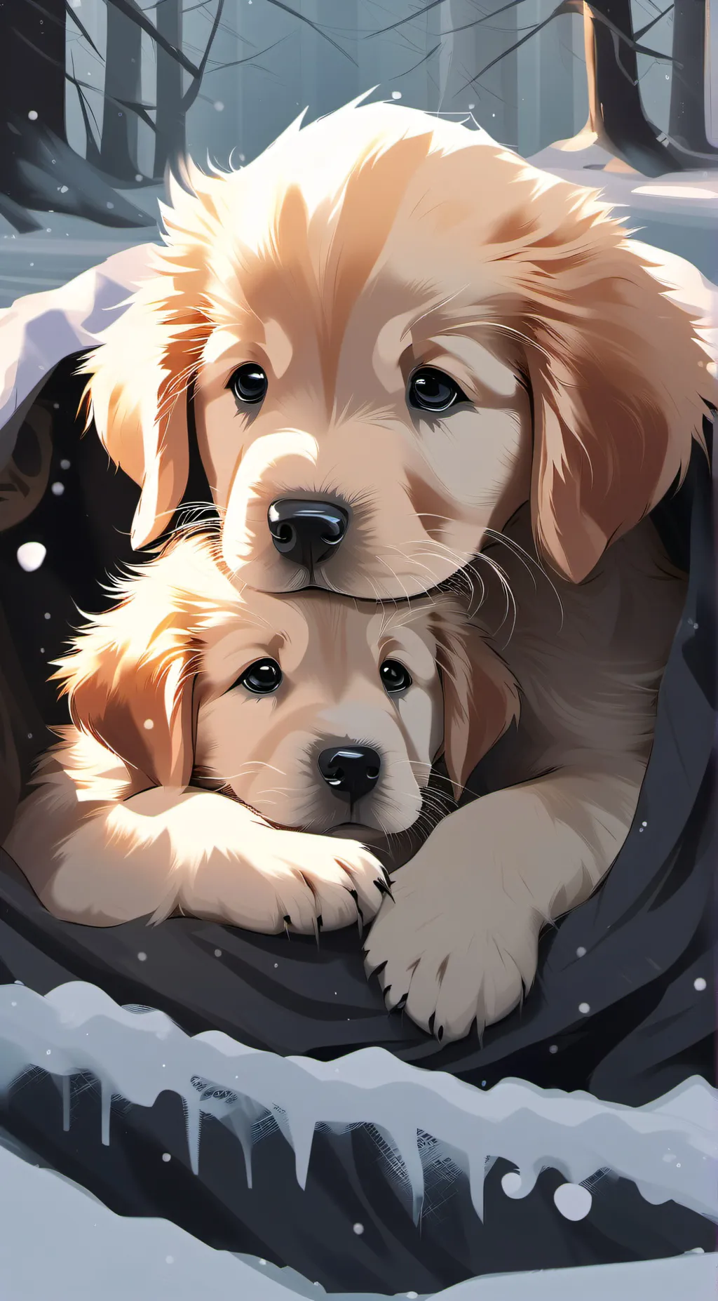 ai character: cookie and andy background