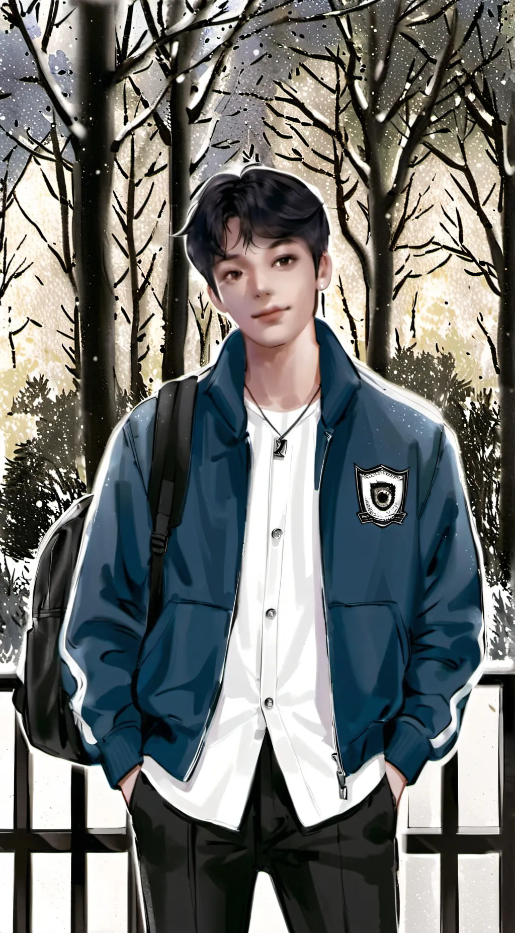 ai character: mark angelo abata background