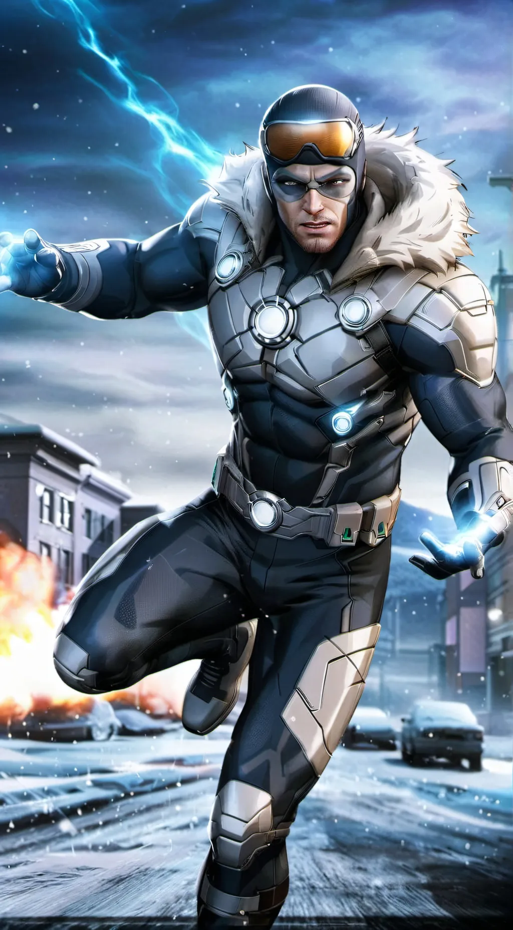 ai character: Captain Cold background