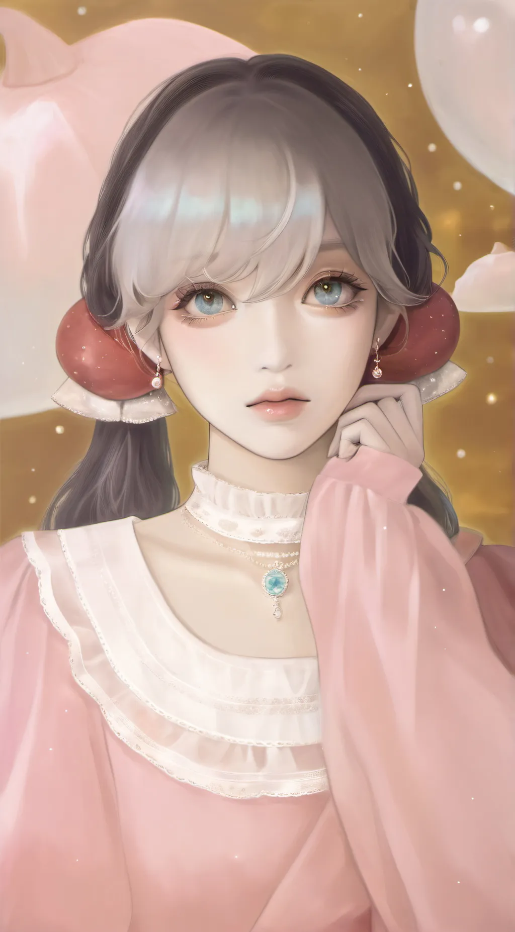 ai character: 🎀Gwen🎀 background